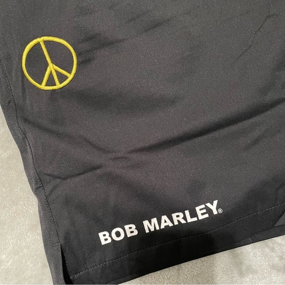 NWT Bob Marley Shoe Palace Athletic Shorts with Adjustable Waistband Size 2XL - Picture 3 of 10